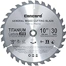Concord Blades WCB1000T030HP 10-Inch 30 Teeth TCT General Purpose Hard &amp; Soft Wood Saw Blade