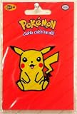 Eigenschaften CMM / Nintendo Pokemon / POKEMON 2000 - Aufnäher / Bügelbild - bestickt - #25 Pikachu - OVP