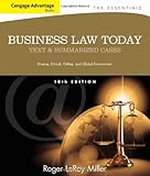Business law today : the essentials : diverse, ethical, online, and global environment