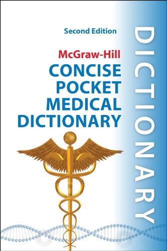 mcgraw hill concise pocket medical dictionary second edition