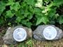 2 Small Outdoor Smart Solar Rock Spot Light with 3 LED