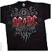 AC/DC 'Black Ice Red Logo' subway-style t-shirt