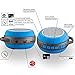 Elecstars Portable Bluetooth Speakers with Bass,Wireless Speaker System with FM Radio For Car, Phone, Indoors or Outdoors - Fast Connectivity, Pairs with All Bluetooth Devices Subwoofer (Blue)