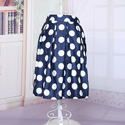 Babyhclub Spring New Skirt Wave Point Tall Waist Retro A-line Skirts