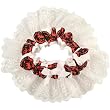Chicago Bears Garter with Lace by USA Licensed Bows