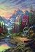 Schmidt Spiele 58400 - Thomas Kinkade, Abends am Bach, 500 Teile Puzzle
