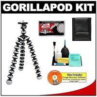 Joby GP1-00EN Gorillapod Flexible Tripod + Cameta DPS-01 Camera Care Package