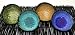 Japanese Fish Dipping Bowls - Set of 4