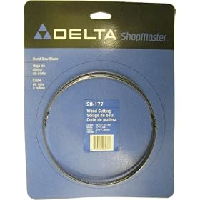 Delta 28-177 9-Inch Band Saw Blade 1 4-Inch x 59-1 2-Inch, 6 Teeth per Inch by Delta