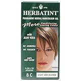 Herbatint Permanent Herbal Haircolor Gel, Light Ash Blonde, 4.5 Ounce