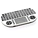 Rii Mini 2.4GHz Wireless Touchpad Keyboard with Mouse for PC, PAD, XBox 360, PS3, Google Android TV Box, HTPC, IPTV (White)