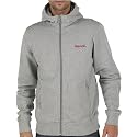 Bench Mens Roche Zip Sweat Hoody Grey Marl
