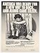 1983 Dexys Midnight Runners Too-Rye-Ay Album Promo Print Ad (11673)