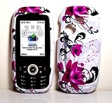 Purple Rose Snap-on Cover Hard Case Cell Phone Protector for Samsung T369 + ....