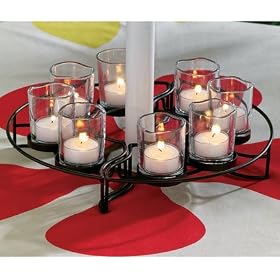Emma Umbrella Table Votive Holders Set of 2 by TAG