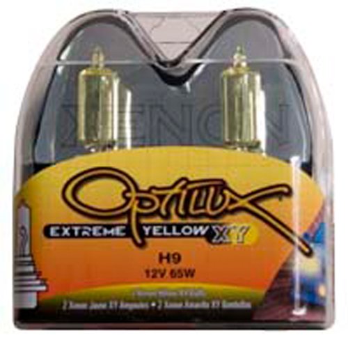 Optilux H71071092 XY Series H9 12V/65W Xenon Yellow Halogen Bulb Set
