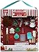 Handstand Kitchen 18-piece Cookies for Santa Real Baking Set with Recipes for Kids