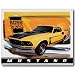Nostalgic Ford Mustang Tin Sign : Boss 302
