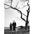 Painter Jackson Pollock Walking in Field with Wife Lee Krasner Photographic Poster Print by Martha Holmes, 30x40