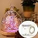 BINZET 3m 30leds Pink String Lights Mini LED Starry Light Bttery LED Fairy Lights for Christmas Halloween Decoration