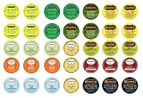 Crazy Cups Decaf Tea Sampler,  K-Cup Portion Pack for Keurig K-Cup Brewers (Pack of 35)