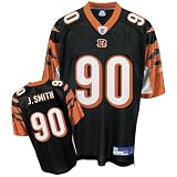 Reebok Cincinnati Bengals Justin Smith Replica Team Color Jersey