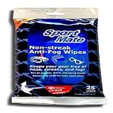 Breakaway Products Sport Mate Non-Streak Anti-Fog Visor Wipes