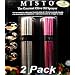 Misto The Gourment Olive Oil Sprayer 2-Pack Silver & Purple