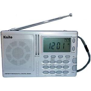 Kaito KA2031 AM FM TV NOAA Wearther Radio with Alert and Sleep Wake-up Timer by Kaito