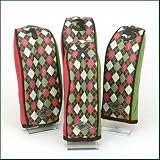 Buy GloveIt Pink&Green Argyle Club Covers