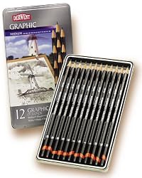 Graphic Designer Pencil Set Is Ideal For General Drawing And Design Work