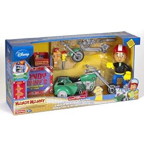 Handy Manny Fix-it Right Motorcycle and Tool Rack