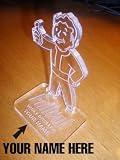 FALLOUT 3 VEGAS PIPBOY VAULTBOY COLLECTOR FIGURE CUSTOM ENGRAVEDIMAGE