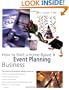 How to Start a Home-Based Event Planning Business (Home-Based Business Series)
