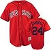 Men`s Boston Red Sox #24 Manny Ramirez Alternate Replica Jersey - 2XL