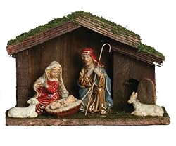 Polyresin Nativity Set - 5" Height