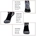 YUEDGE Men's Ski Socks Knee High Long Thick Skiing Snowboarding Winter Sports Socks Size 9-12(2 Pairs/Pack)