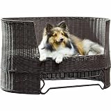 The Refined Canines Indoor and Outdoor Dog Day Bed, Small