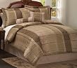 Lexington Manor 7 Piece Jacquard Queen Comforter Set