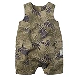 カーターズ Carter's ロンパース 半袖 綿100% Printed Cargo Canvas Romper 3M (55-61cm)