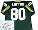 James Lofton Green Bay Packers Autographed Green Throwback Jersey with HOF 03 Inscription