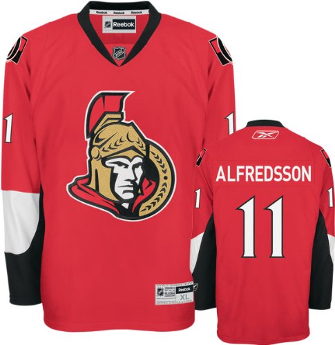 Daniel Alfredsson Premier Jersey: Ottawa Senators #11 Red Premier Jersey