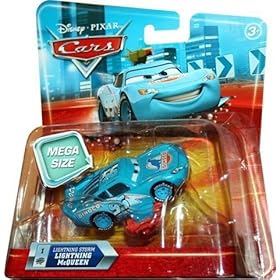  Disney / Pixar CARS Movie 1:55 Die Cast Car World of Cars Vehicle #1 Lightning Storm Lightning McQueen