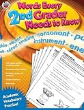 Words Every Second Grader Needs to Know!: Academic Vocabulary Practice (Words Every _ Grader Needs to Know!)