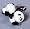 engelfigur.com - Panda Figur Handyschmuck Handy Anh�nger x 2 Neu