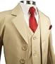 Festlicher Kinderanzug Set 6tlg beige Slim Fit (tailliert)