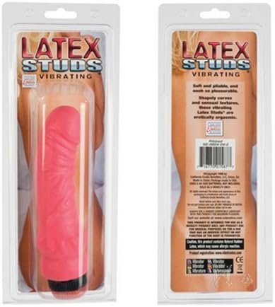 Latex Studs - Ribbed Vibes - Pink