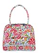 Vera Bradley Bowler Bag Purse Hope Garden