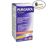 6pk Purgasol Natural Vegetable Purgante Tablets 6pk Purgasol Natural Vegetable Purgante Tablets