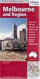 Melbourne City and Region Handy Map by Hema